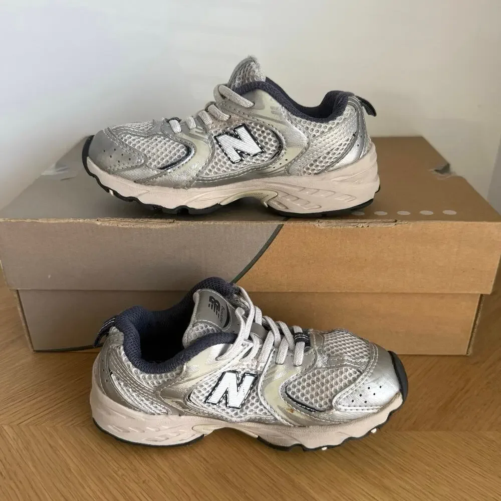 New Balance 530 ‘Summer Fog Navy’ Toddler Sneakers- SZ 12 C